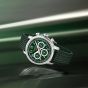 Chopard Mens Limited Edition Mille Miglia Chrono Green Rubber Strap Watch168619-3017