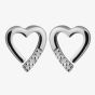 Hot Diamonds Just Add Love Silver Earrings DE110