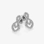 Hot Diamonds Harmony White Topaz Earrings DE609