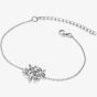 Hot Diamonds Nurture Sterling Silver White Topaz Tree Bracelet DL643