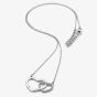 Hot Diamonds Striking Interlocking Hearts Topaz Necklace DN128