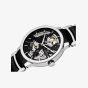 Rado Mens Centrix Automatic Open Heart Black and Silver Ceramic Bracelet Watch R30178152