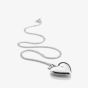 Hot Diamonds Sterling Silver Diamond Heart Locket Necklace DP132