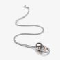 Hot Diamonds Silver & Rose Gold Plated Eternal Pendant DP373
