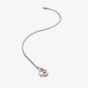 Hot Diamonds Silver & Rose Gold Plated Warm Heart Pendant DP660