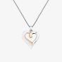 Hot Diamonds Silver & Rose Gold Plated Elegant Pendant DP687