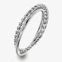 Hot Diamonds Unity Silver Diamond Rope Ring DR210