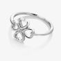 Hot Diamonds Lucky In Love Clover Hearts Ring DR215