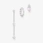 THOMAS SABO Ear Party Shimmering Pink Earring Set