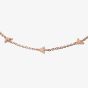 Emporio Armani Ladies Tiny Shiny Logo Rose Gold Tone Bracelet EG3504221