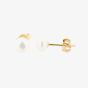 9ct 7-7.5mm Akoya Pearl Stud Earrings EOZ107PL