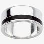 Fred Bennett Black Resin Band Ring FB-R955B