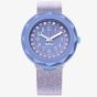 Flik Flak Childrens Shine Bright Lilaxus Watch FCSP102