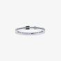 Platinum 0.50ct Princess-Cut Diamond Eternity Ring (M) FET8426