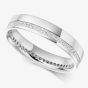 Platinum 0.54ct Princess-Cut Diamond Eternity Ring (K) FET946 K