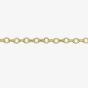 9ct Yellow Gold 24 Inch Trace Chain Necklace  G1416A24