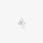 THOMAS SABO Silver Three Stone Cubic Zirconia Single Stud Earring H2138-051-14