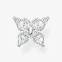THOMAS SABO Sterling Silver Cubic Zirconia Butterfly Single Stud Earring H2195-051-14