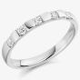 Multi-Stone Diamond Platinum Eternity Ring HET1373