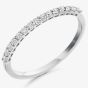 Platinum Claw-Set Diamond Eternity Ring HET1686 PLAT