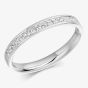 Platinum 0.50ct Diamond Half-Eternity Ring HET993 PLAT