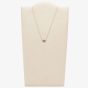 Fossil Val Holiday Sparkles Gold Tone Hexagon Necklace JF03864710