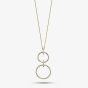 9ct Yellow Gold Open Circle Jewellery Set