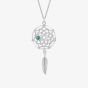 Silver Turquoise Dream Catcher Jewellery Set