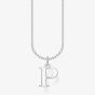 THOMAS SABO Silver Letter P Necklace KE2025-001-21-L45V