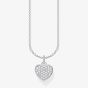 THOMAS SABO Silver Pave Heart Necklace KE2046-051-14-L45V