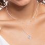 THOMAS SABO Silver Pave Heart Necklace KE2046-051-14-L45V