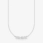 THOMAS SABO Sterling Silver Cubic Zirconia Necklace KE2095-051-14