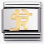 Nomination CLASSIC Gold Zodiac Sagittarius Charm 030104/09