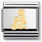 Nomination CLASSIC Gold Zodiac Aquarius Charm 030104/11