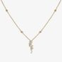 18ct Yellow Gold 0.58ct Diamond Pendant Necklet LG195/PA