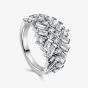 18ct White Gold 1.83ct Diamond Cluster Ring LG201/RA