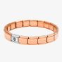 Nomination CLASSIC Stainless Steel Rose Gold Base Bracelet 530301 SI 011