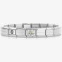 Nomination CLASSIC Composable Silver Cubic Zirconia Daffodil Bracelet 030000 + 330311/14