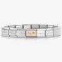 Nomination CLASSIC Rose Gold & Silver August Peridot Bracelet 430508/08