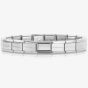 Nomination CLASSIC Silvershine Plates Plain Engravable Bracelet 330104/01