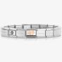 Nomination CLASSIC Rose Gold Heart Pawprint Bracelet 430104/12