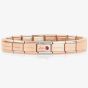 Nomination CLASSIC Rose Gold January Garnet Bracelet 430508/01