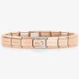 Nomination CLASSIC Rose Gold March Aquamarine Bracelet 430508/03