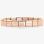Nomination CLASSIC Rose Gold April Diamond Bracelet 430508/04