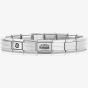 Nomination CLASSIC Silver Birthday Cake Charm Bracelet 330101/20 & 530300 SI