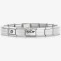 Nomination CLASSIC Silver Sister Heart Charm Bracelet 530300 SI & 330114/20