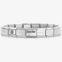 Nomination CLASSIC Silver Auntie Heart Charm Bracelet 530300 SI & 330114/21