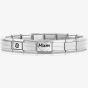 Nomination CLASSIC Silver Mum Heart Charm Bracelet 530300 SI & 330114/22