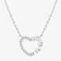 Nomination Shine Me Up Multi Cut Cubic Zirconia Heart Necklace 241902/003