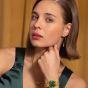 Olivia Burton Ladies Emerald & Gold Watch OB16DC02